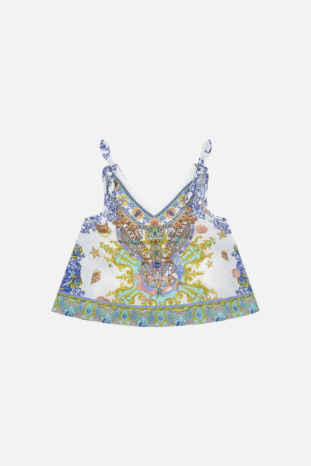 KIDS TIE SHOULDER TOP 12-14 STAR OF THE SEA