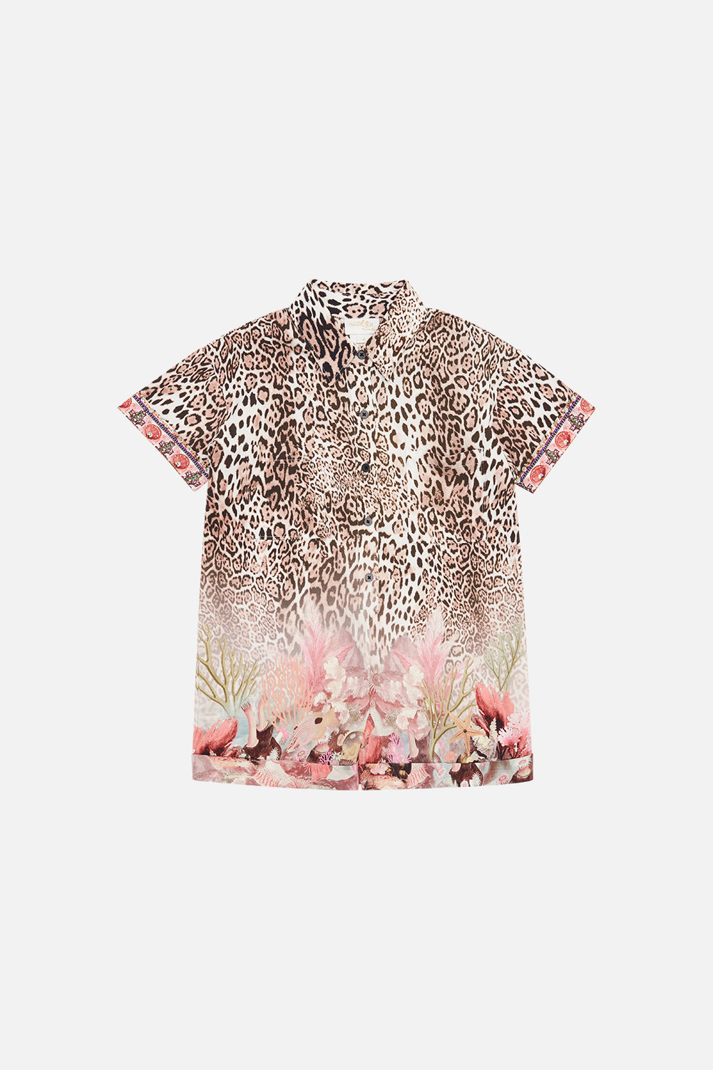 KIDS SHORT BOILER SUIT 4-10 SEAHORSE SONNET