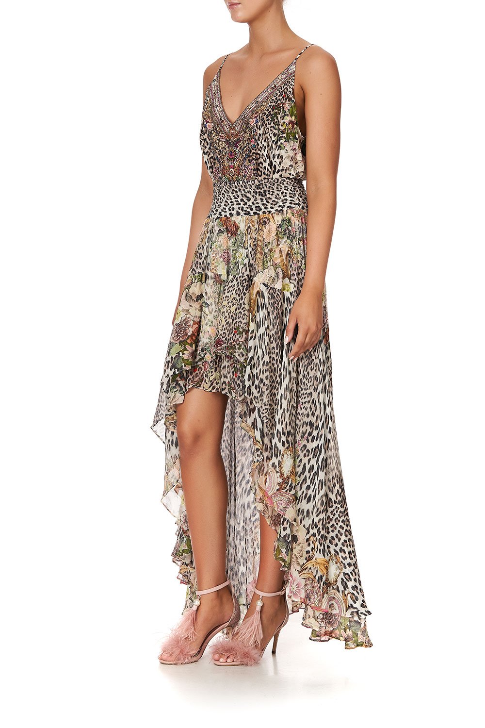 SKIRT WITH DOUBLE LAYER HEM ANARCHY AT ANNABELS