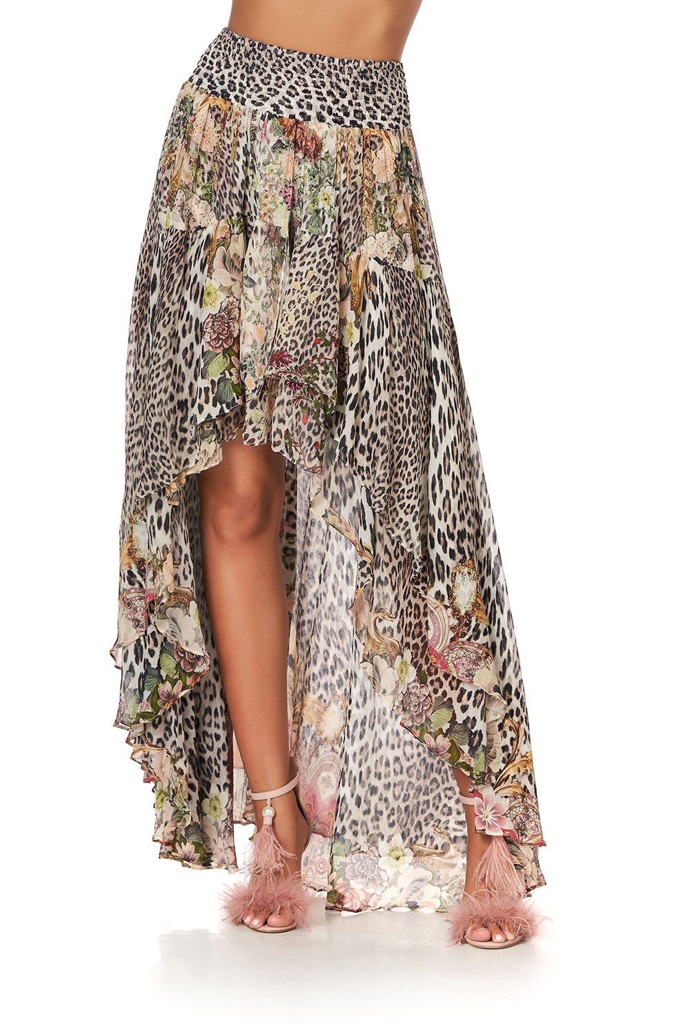 SKIRT WITH DOUBLE LAYER HEM ANARCHY AT ANNABELS