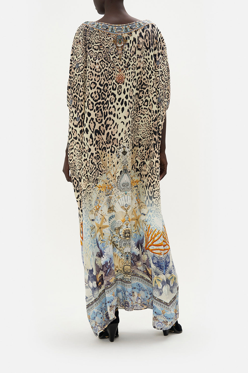 ROUND NECK KAFTAN SEAHORSE SONNET