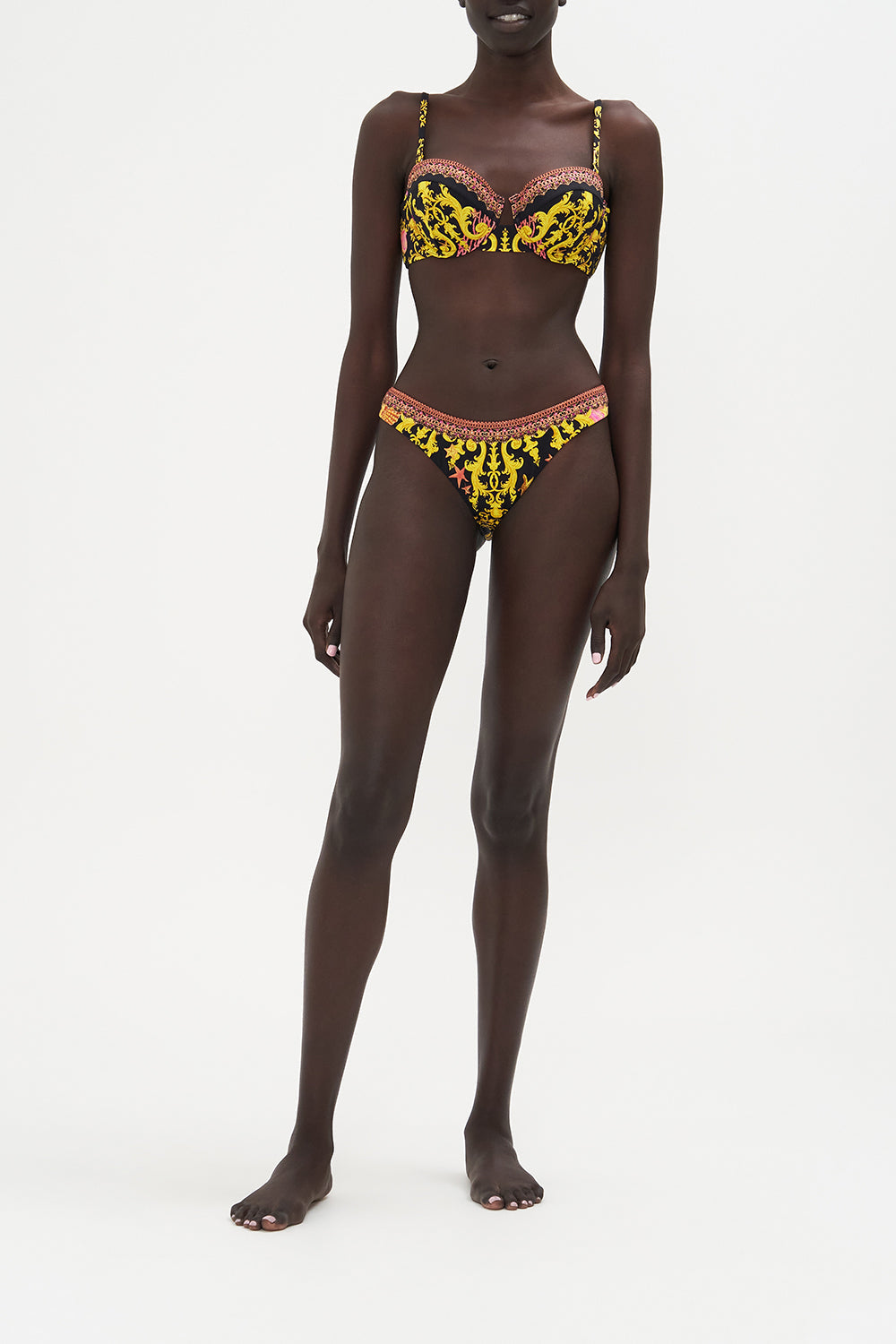 WIDE SIDE HIGH LEG PANT OCTOPIA