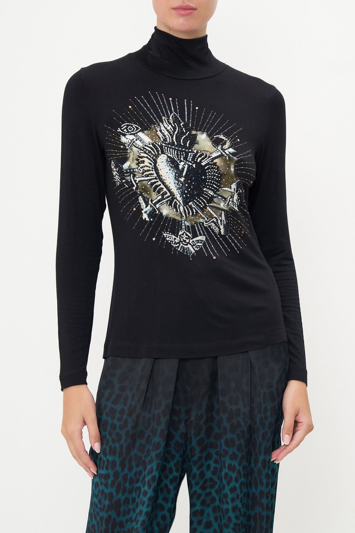 JERSEY TURTLENECK ANIMAL ANARCHY