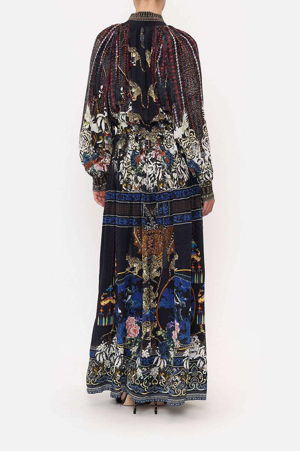 LONG SLEEVE DRESS WITH COLLAR HOLLYWOOD HEIST