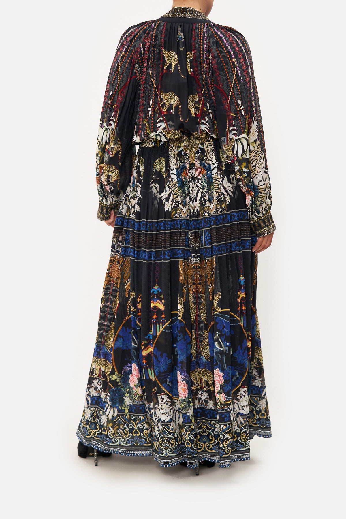 LONG SLEEVE DRESS WITH COLLAR HOLLYWOOD HEIST