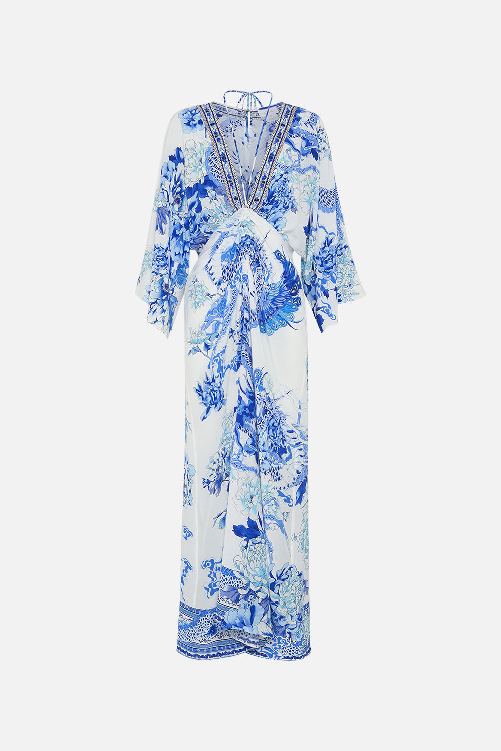 DRAWCORD DETAIL DRESS HEART OF A DRAGON