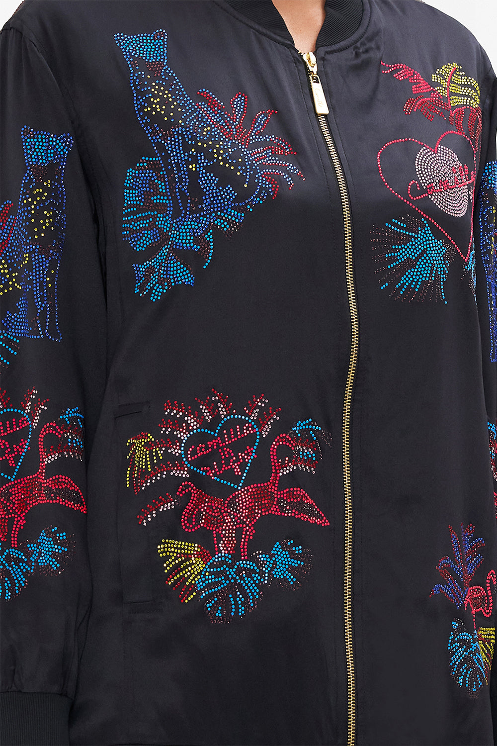 OVERSIZED BOMBER NEUGHTY NEON