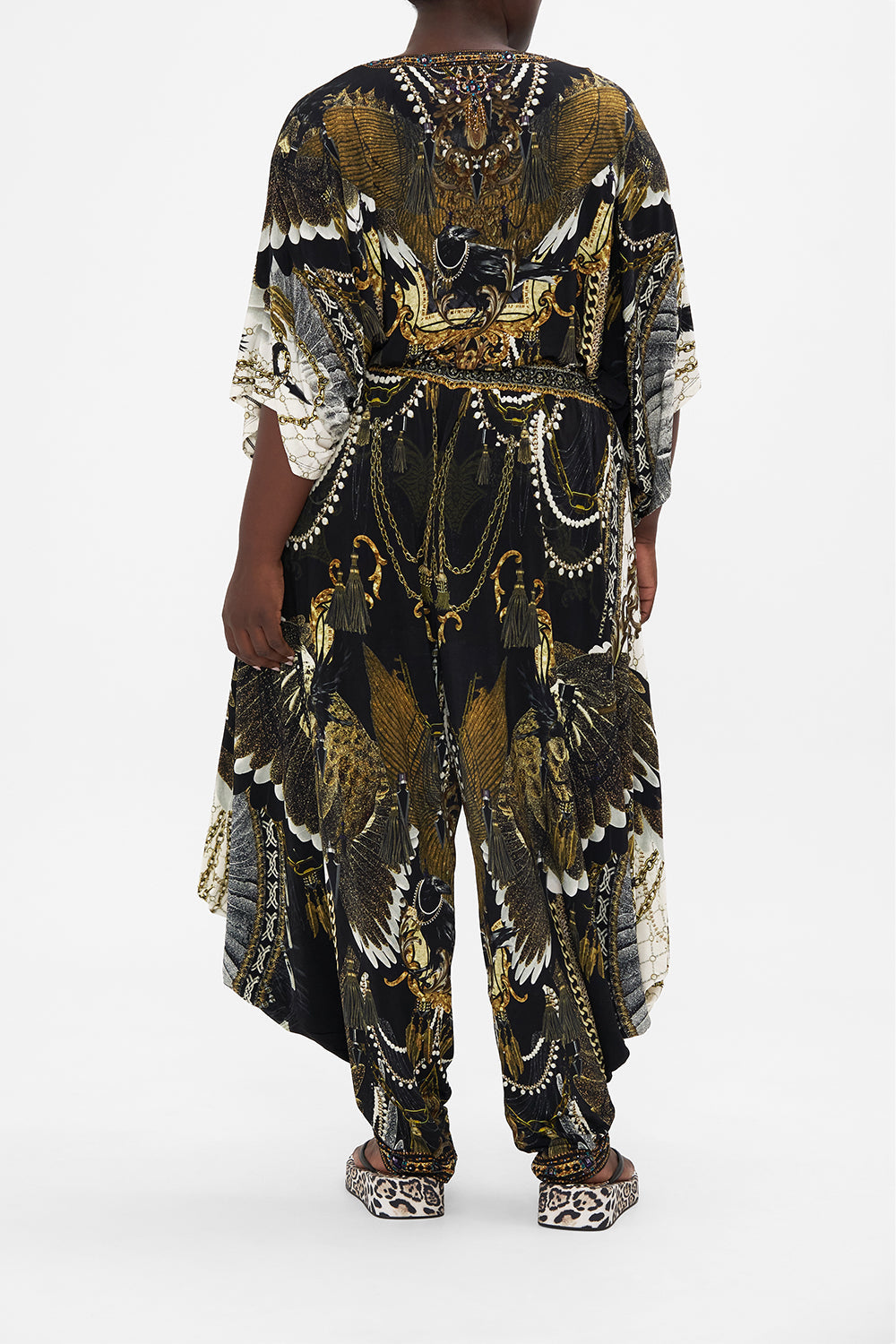 JERSEY DRAPE PANT WITH POCKET RAVIN RAVEN