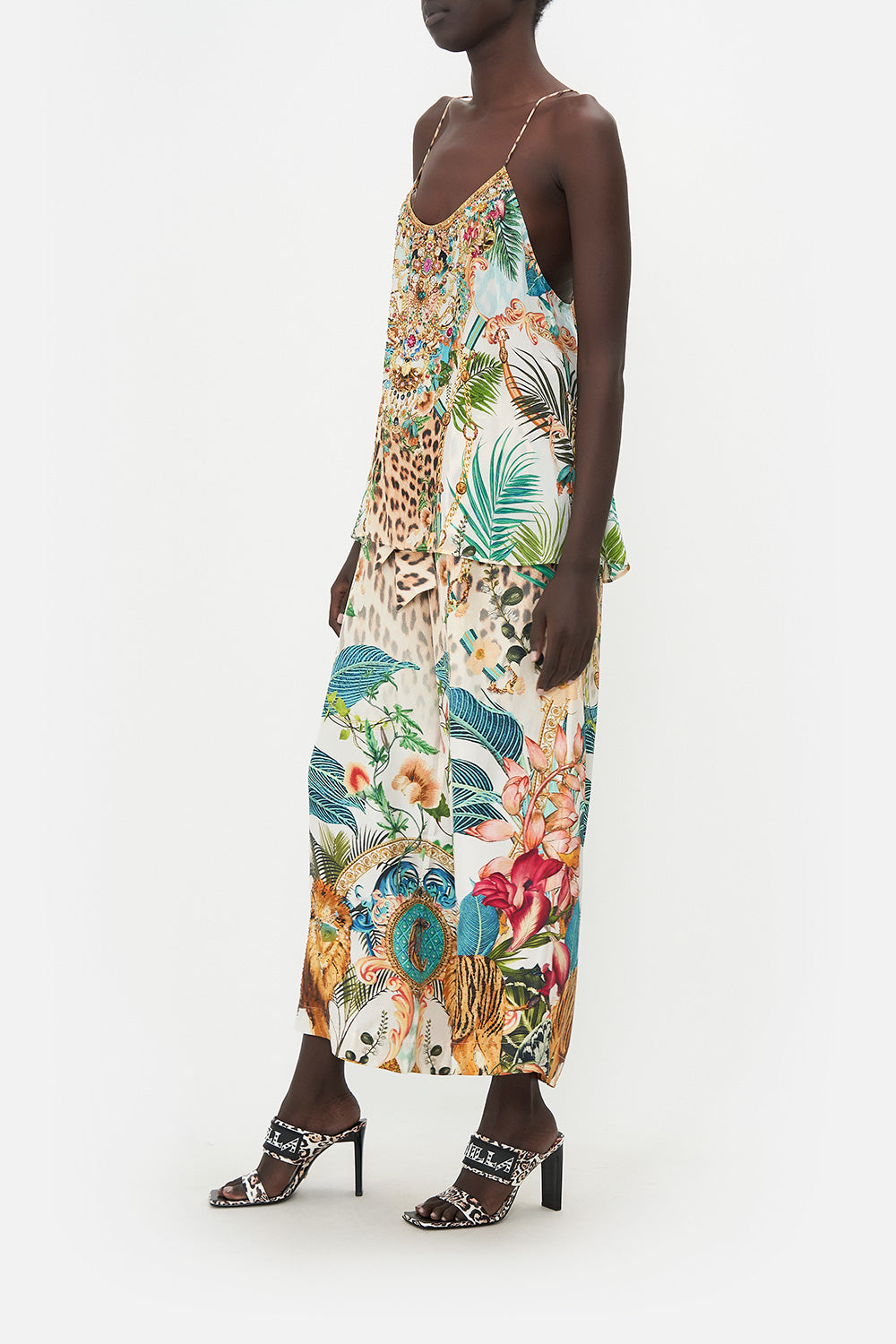 T BACK SHOESTRING TOP ROYALTY LOYALTY