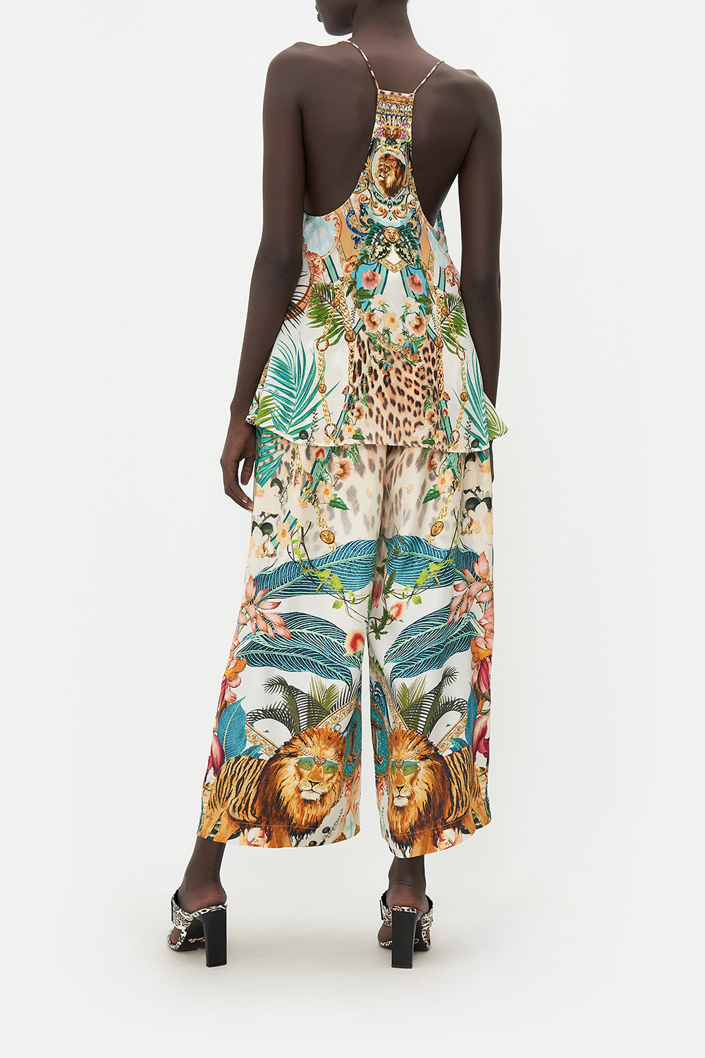 T BACK SHOESTRING TOP ROYALTY LOYALTY