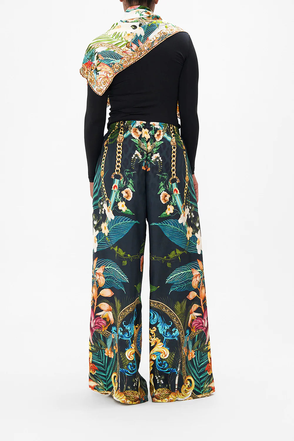 WIDE LEG TROUSER WITH FRONT POCKETS FEARLESS FELIS