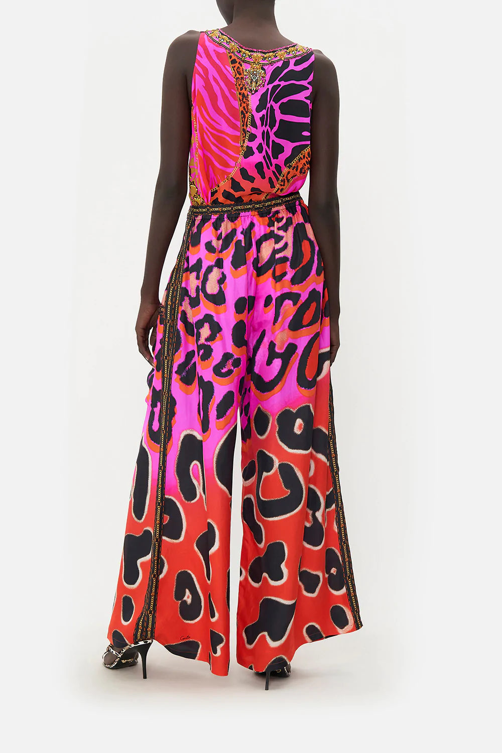 WIDE LEG TROUSER WITH FRONT POCKETS ALWAYS CHANGE YOUR SPOTS