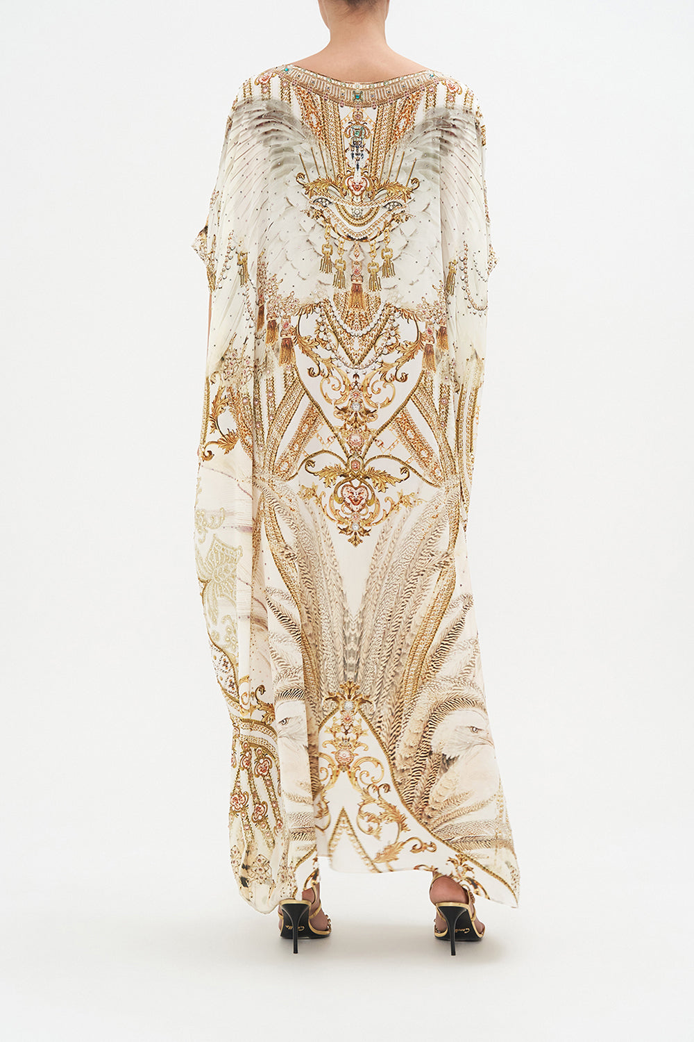 ROUND NECK KAFTAN SOAR LIKE AN EAGLE