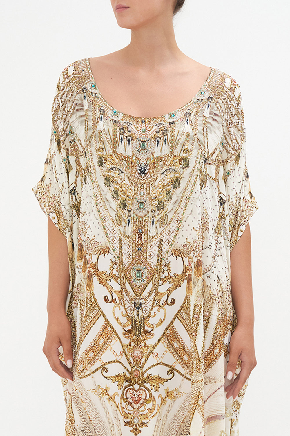 ROUND NECK KAFTAN SOAR LIKE AN EAGLE