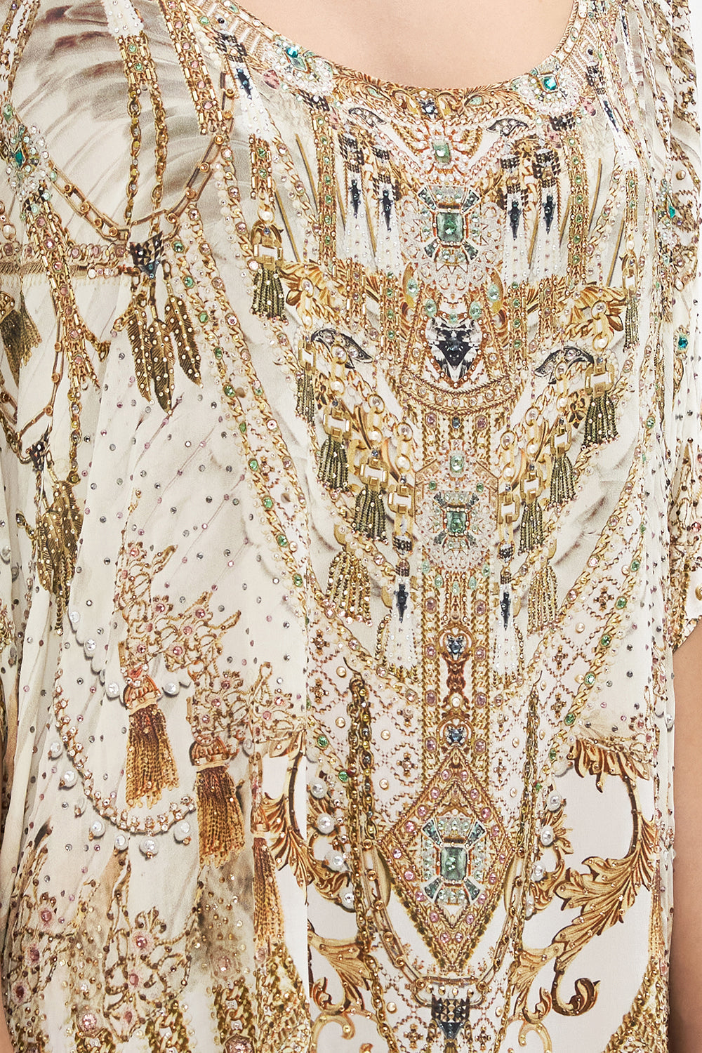 ROUND NECK KAFTAN SOAR LIKE AN EAGLE