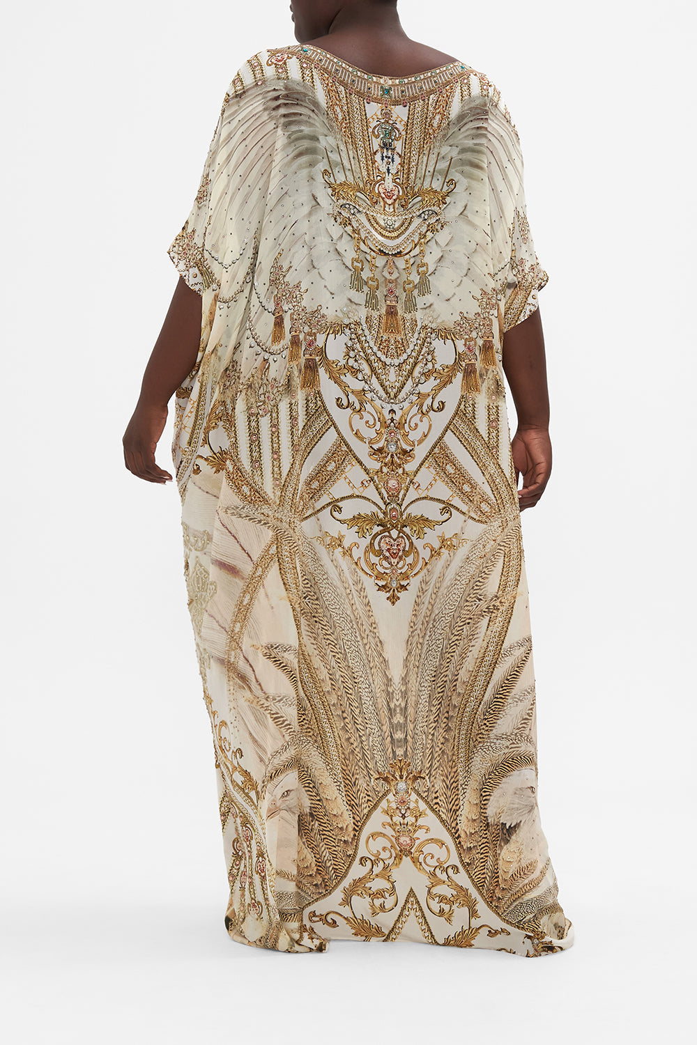 ROUND NECK KAFTAN SOAR LIKE AN EAGLE