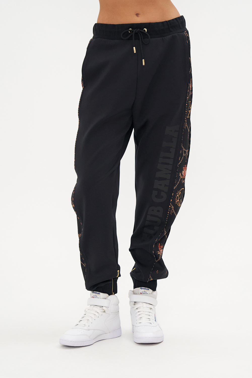 TRACK PANT WITH ZIP KNIGHTS OF JAGGIS TABLE