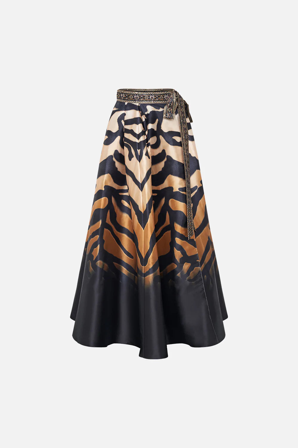 MAXI WRAP SKIRT TAME MY TIGER