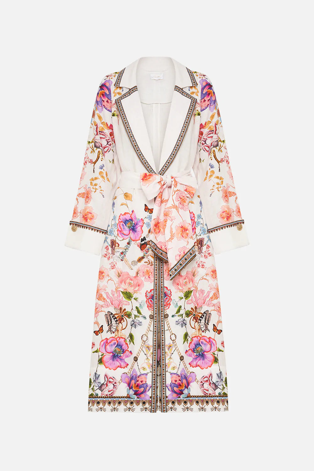 SOFT TRENCH WITH FRENCH CUFF SPIDER GIRL