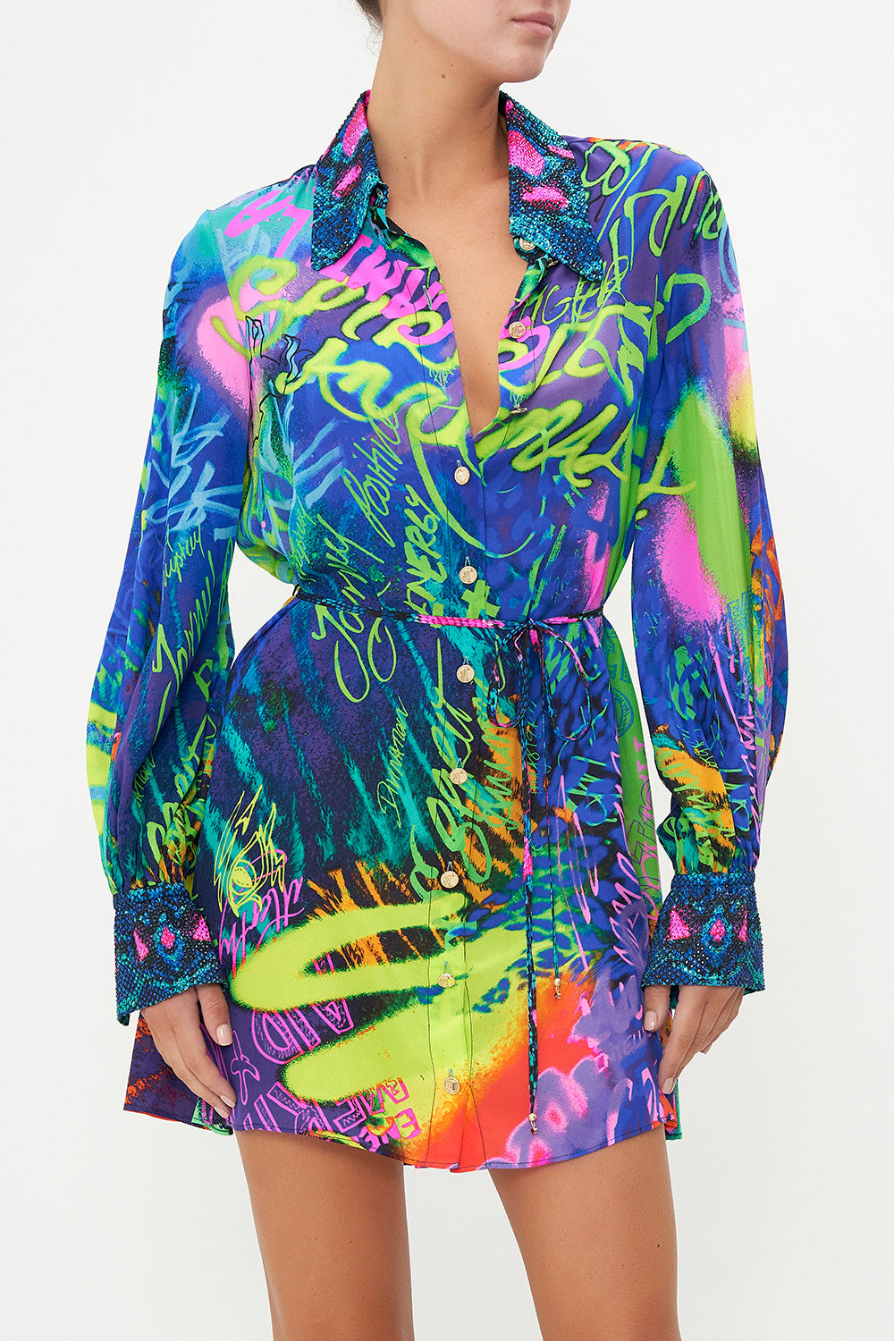 SHIFT SHIRT DRESS MOTHER EARTHS ARMY