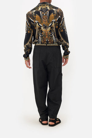 RELAXED DROPPED CROTCH PANT RAVIN RAVEN