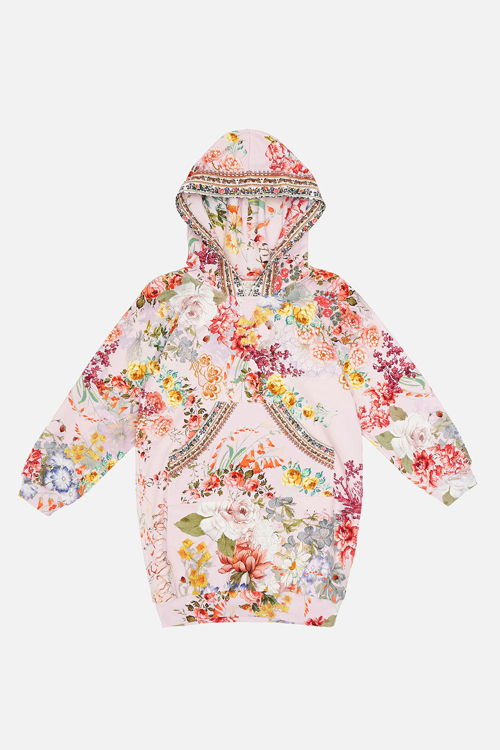 KIDS HOODIE DRESS 12-14 FLOWER CHILD