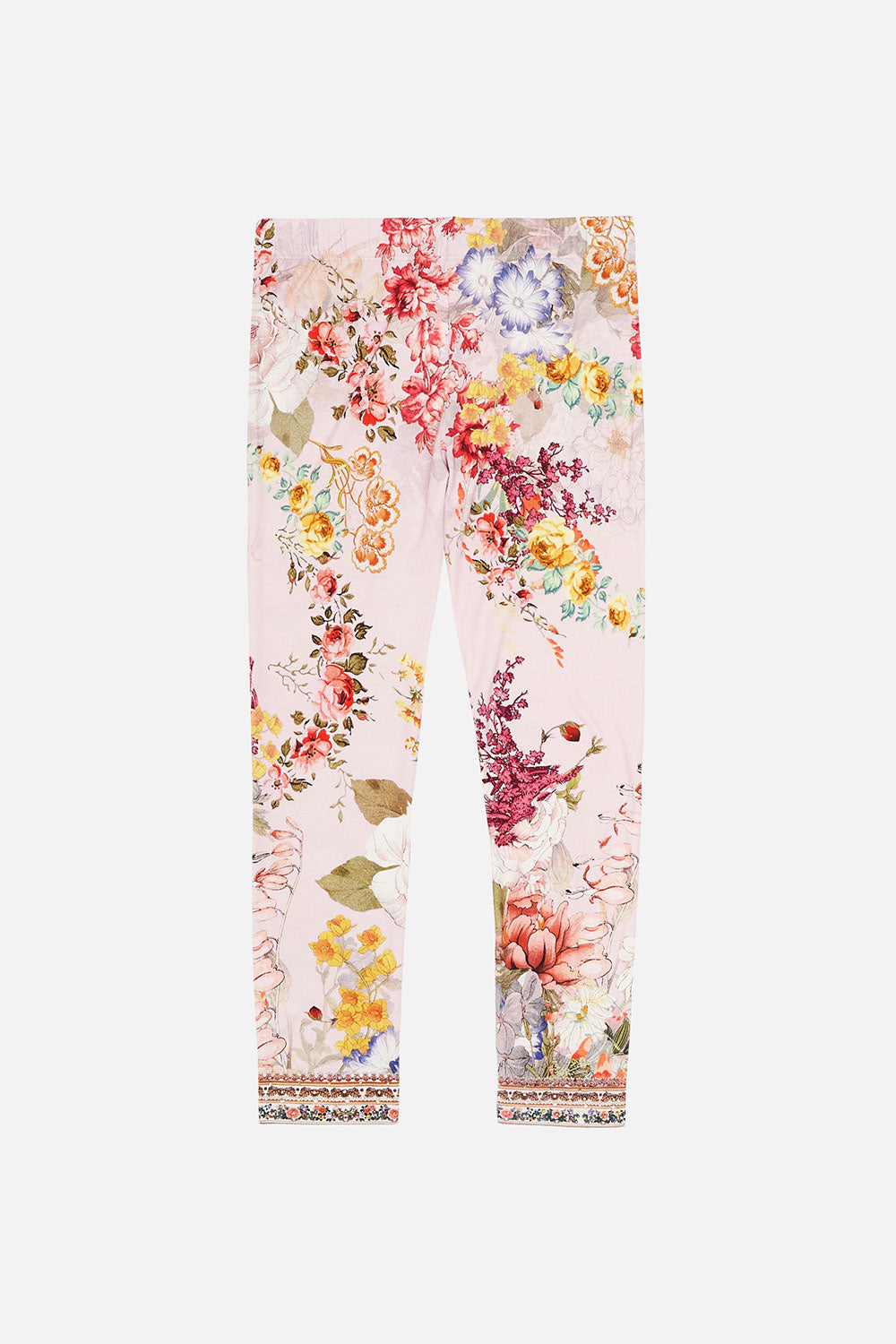 BABIES LEGGINGS WITH FRILLS FLOWER CHILD