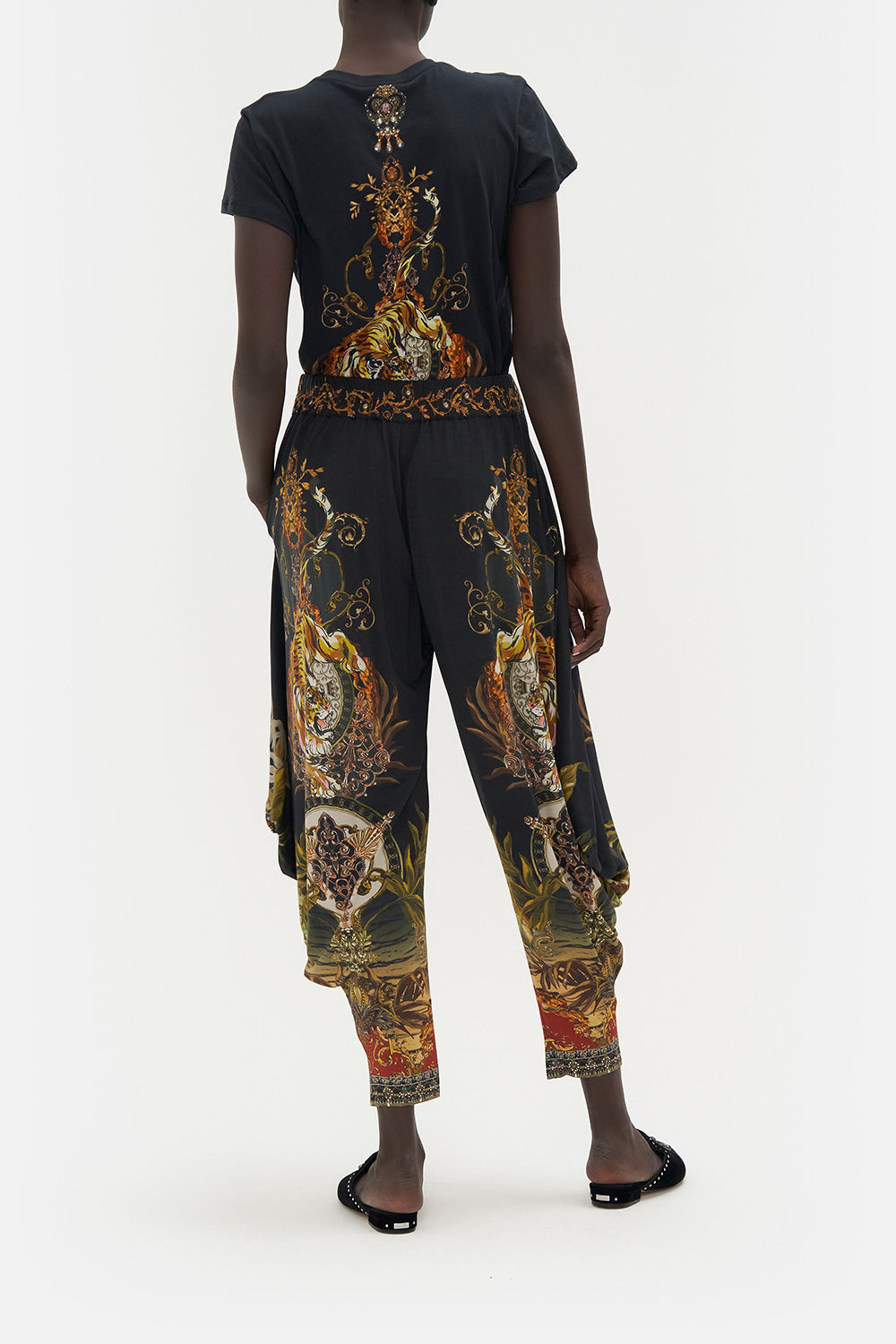 JERSEY DRAPE PANT WITH POCKET THE QUEENS KING