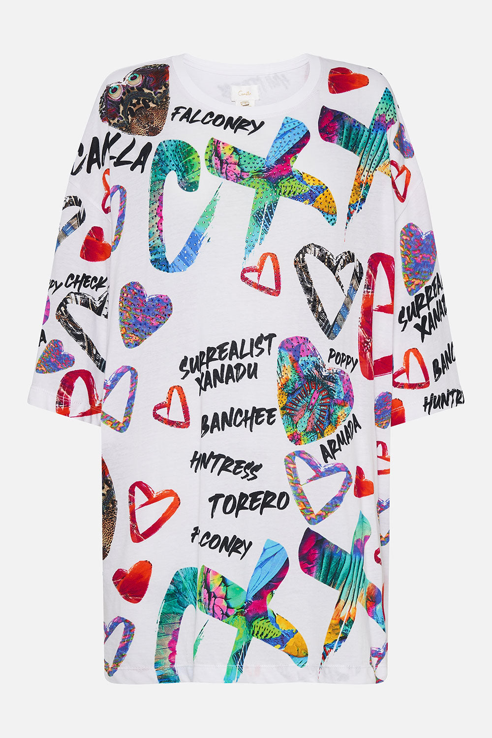 SUPER OVERSIZED TEE SHES A WRITE OFF