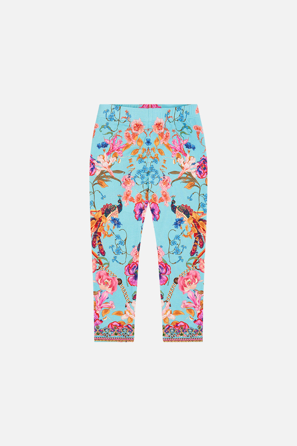 KIDS LEGGINGS 4-10 NATURES KALEIDOSCOPE