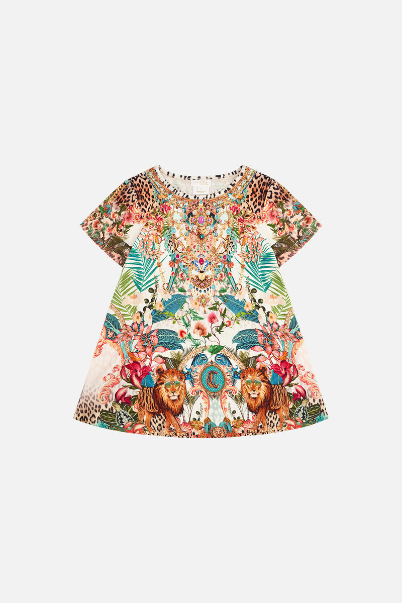 KIDS T-SHIRT DRESS WITH FLARE HEM 4-10 WE ALWAYS HAVE ALEXANDRIA main image 1
