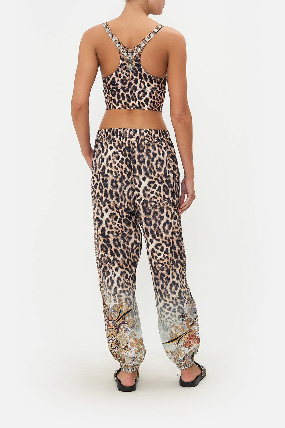 SWEAT PANTS WITH CENTRE FRONT DRAWCORD NOMADIC NYMPH