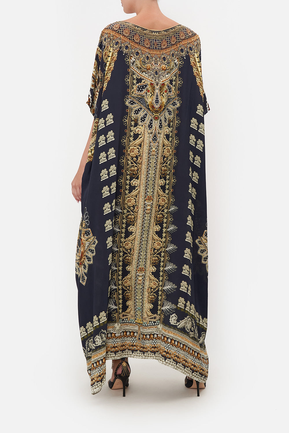 ROUND NECK KAFTAN ITS ALL OVER TORERO