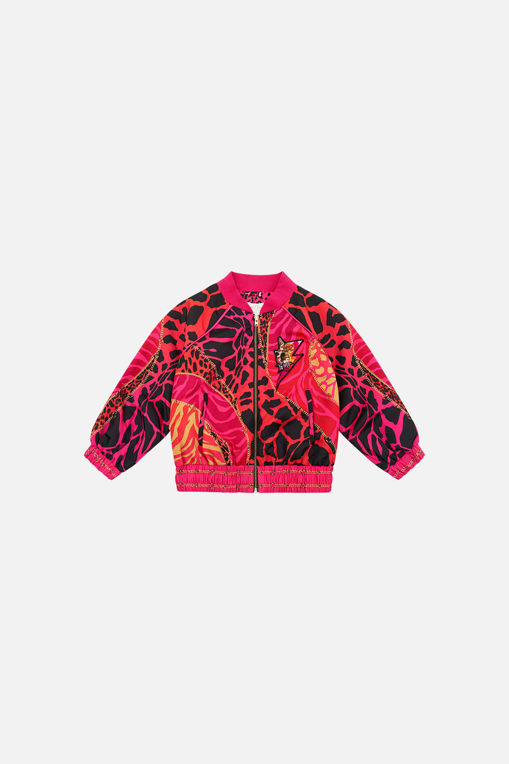 KIDS BOMBER JACKET 12-14 ALWAYS CHANGE YOUR SPOTS