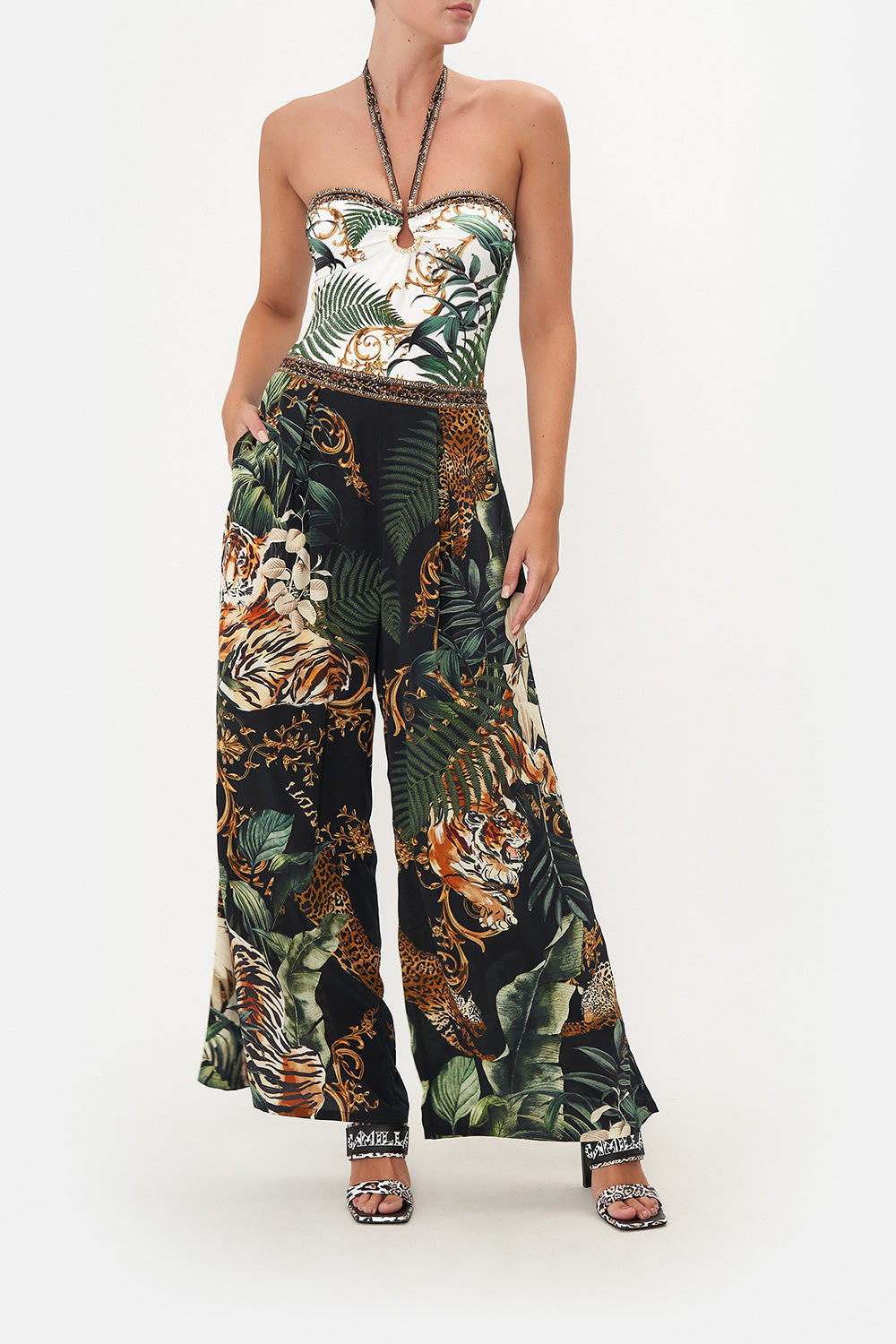 TUCK FRONT PANT EASY TIGER