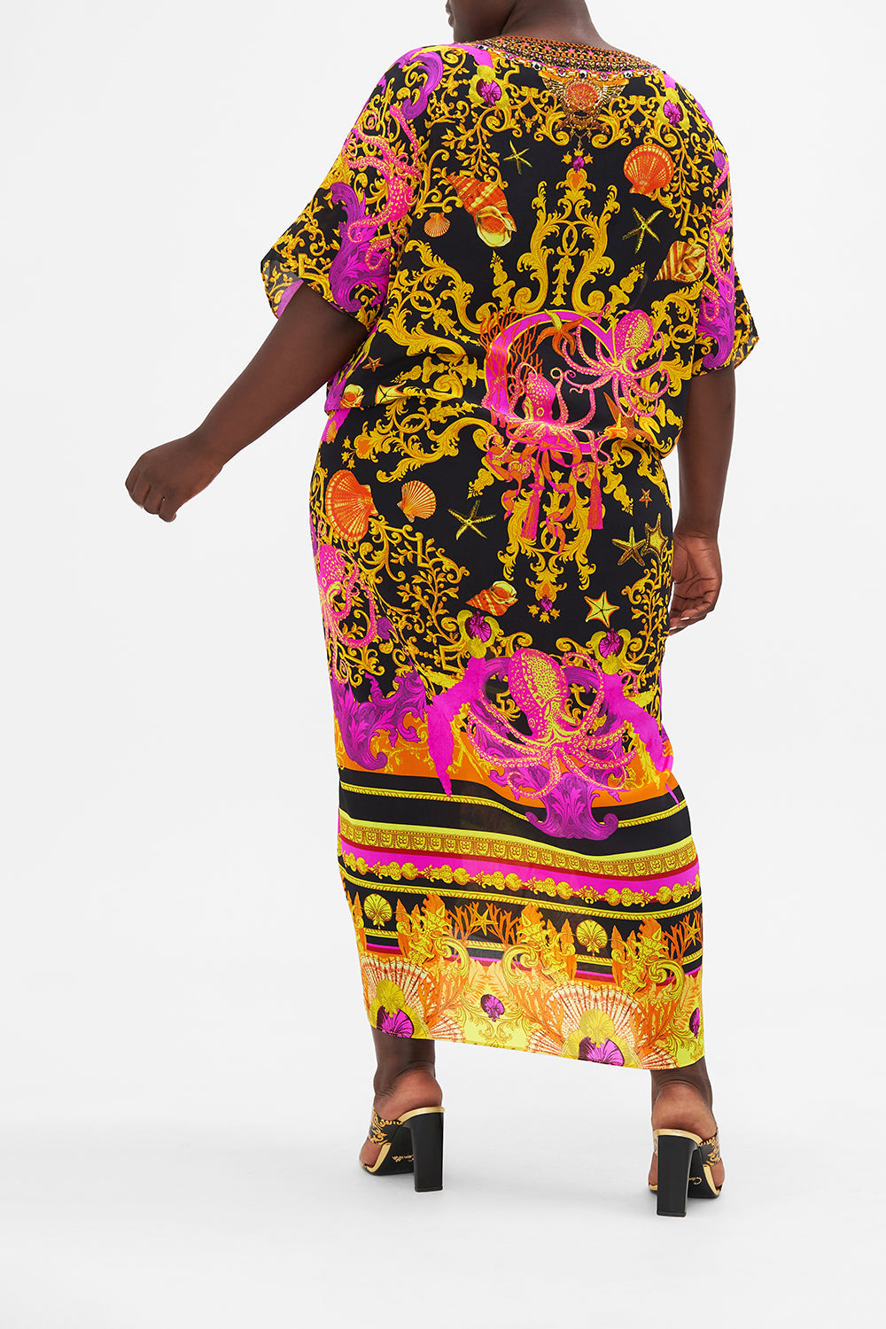 ROUND NECK KAFTAN OCTOPIA