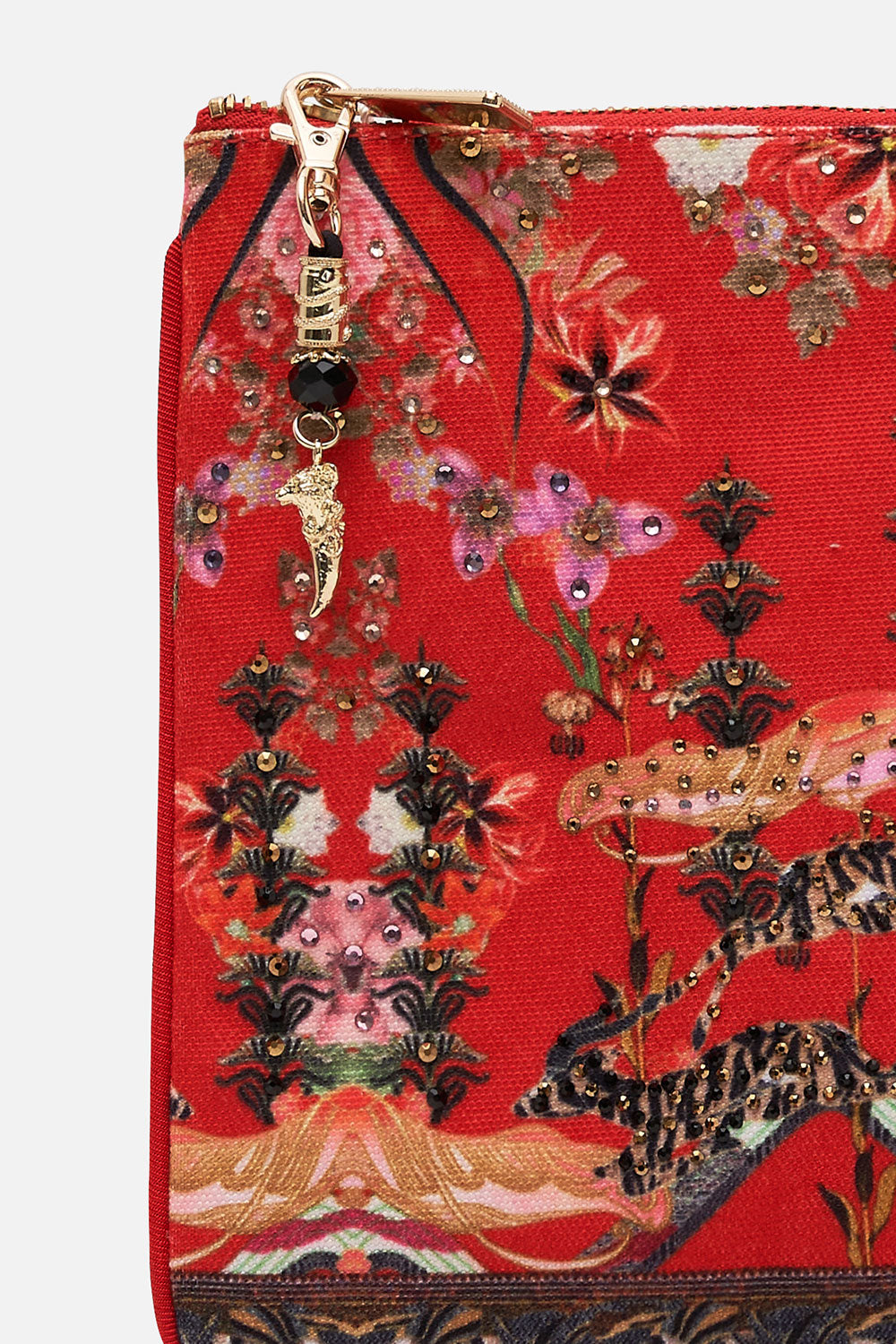 SMALL CANVAS CLUTCH THE LEGEND OF ZIBA