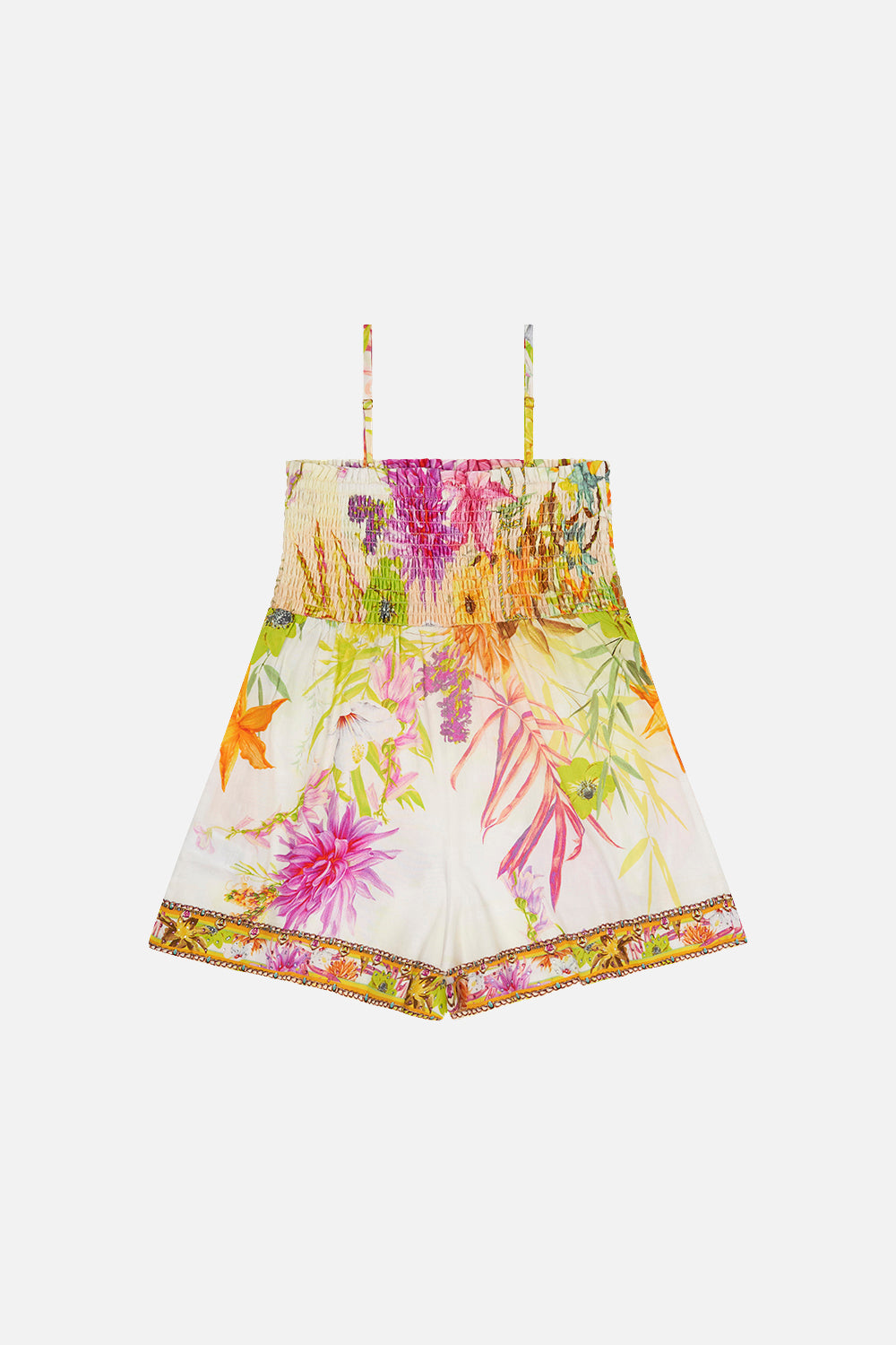 KIDS PLAYSUIT WITH SHIRRING 12-14 HOW DOES YOUR GARDEN GROW