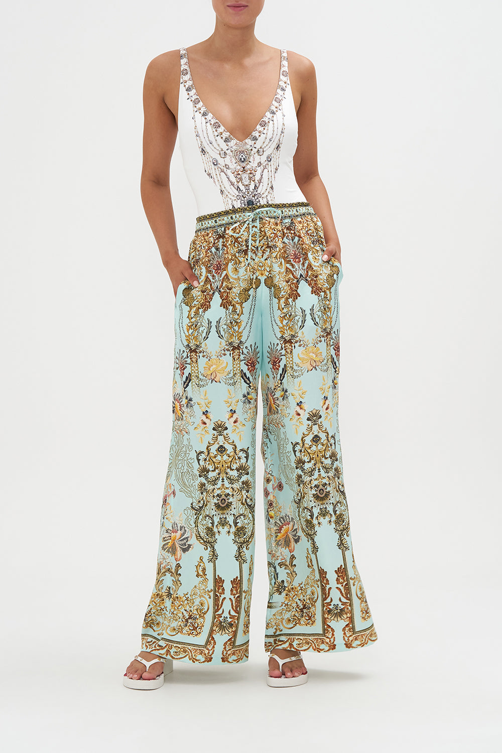 Lounge Pant Adieu Yesterday print by CAMILLA