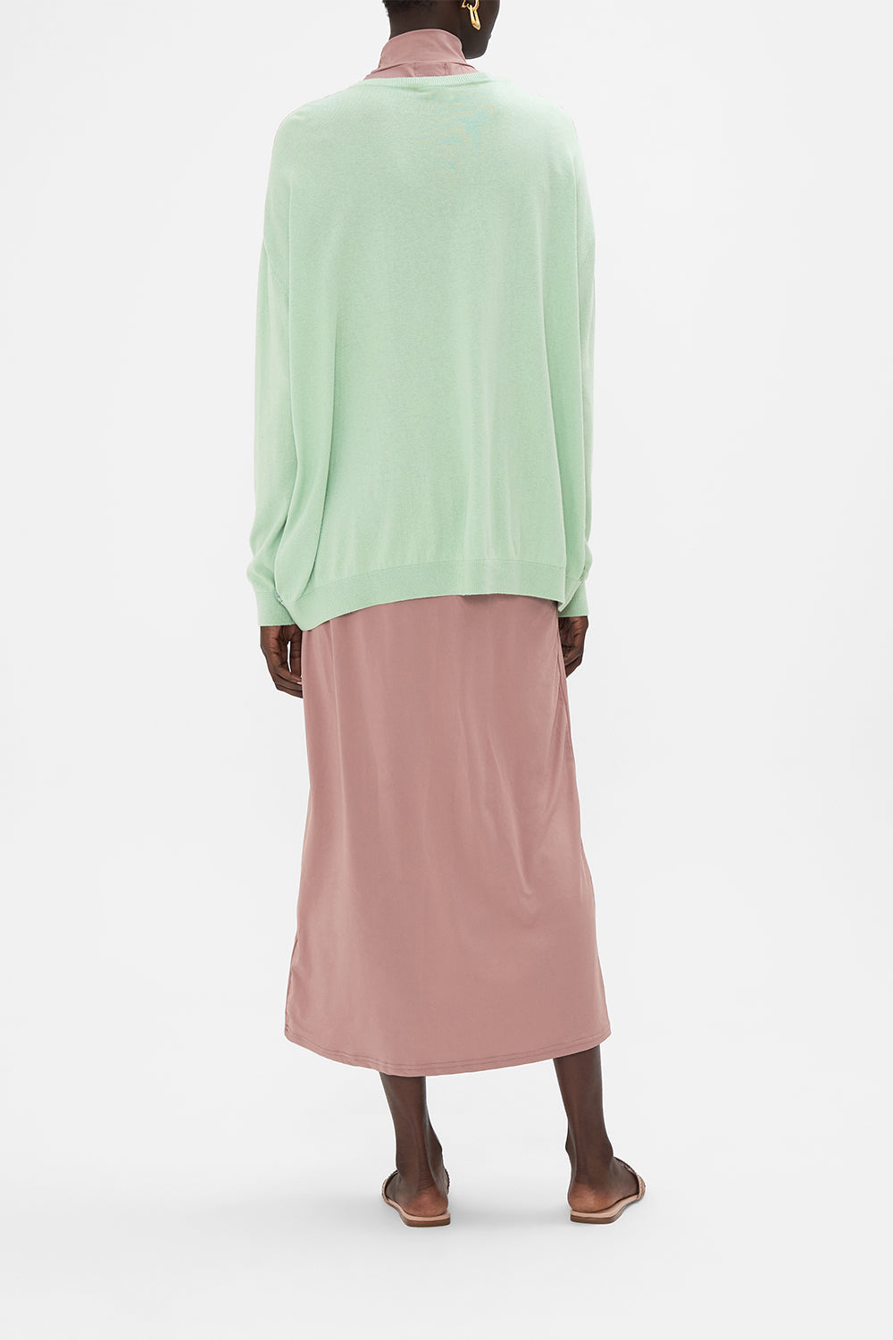 LONG SLEEVE JUMPER WITH PRINT FRONT LOST CITY