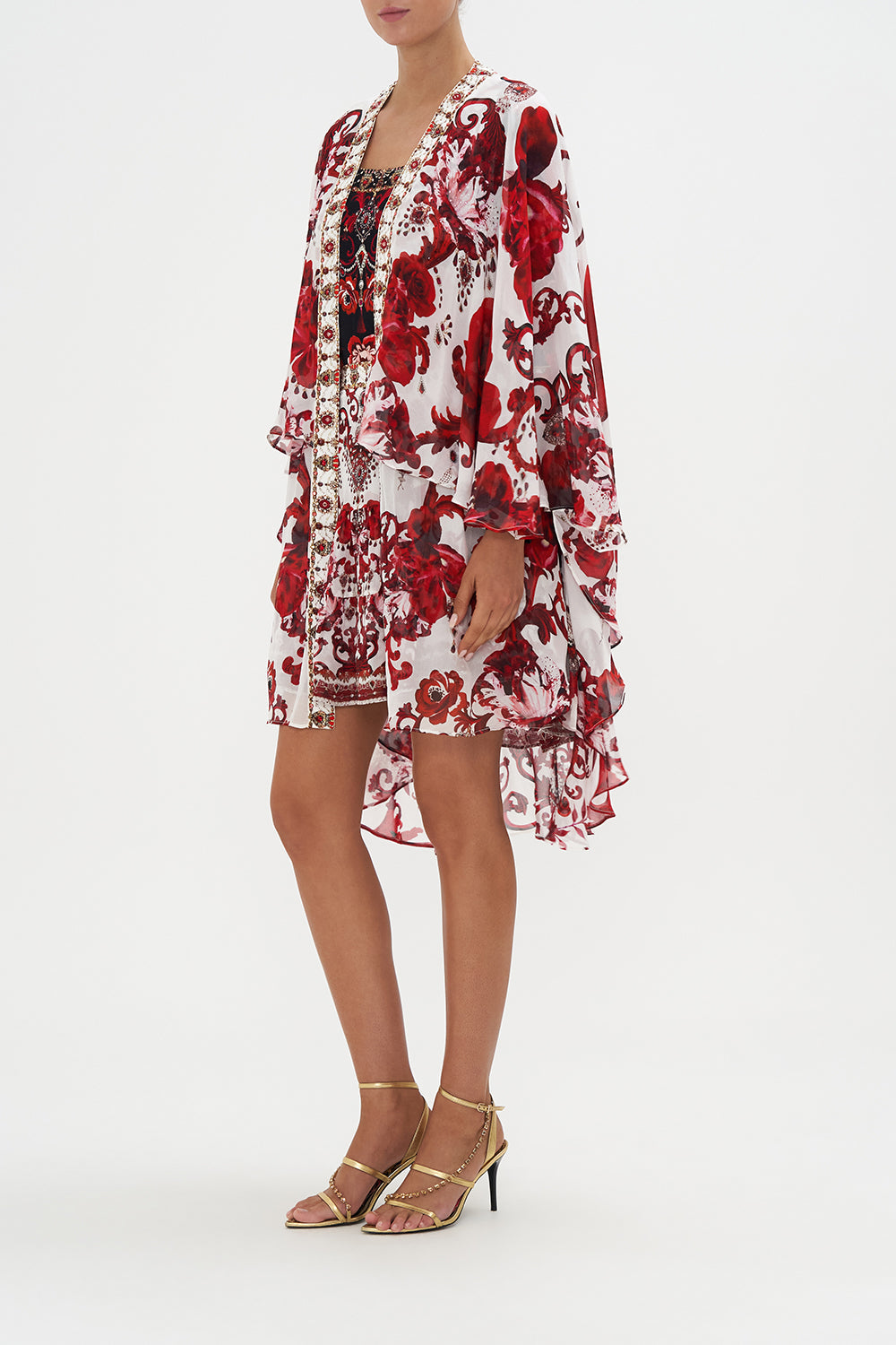 DRAPED HIGH-LOW LAYER CROWN OF THORNS