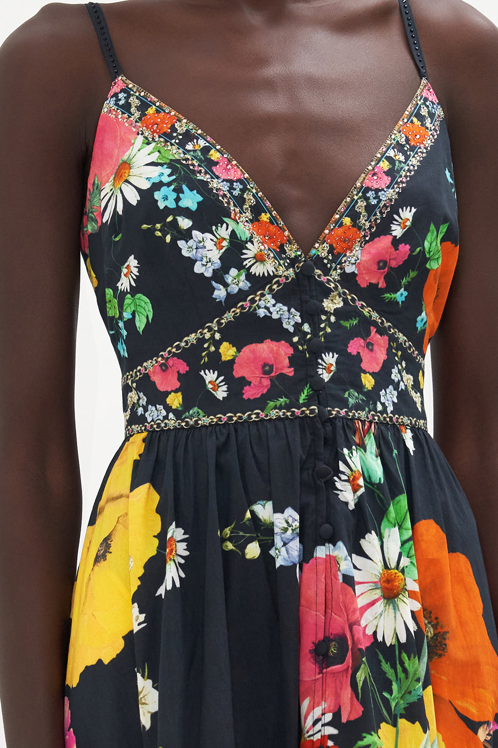 TIERED BODICE DRESS DIVINE DIVINITY