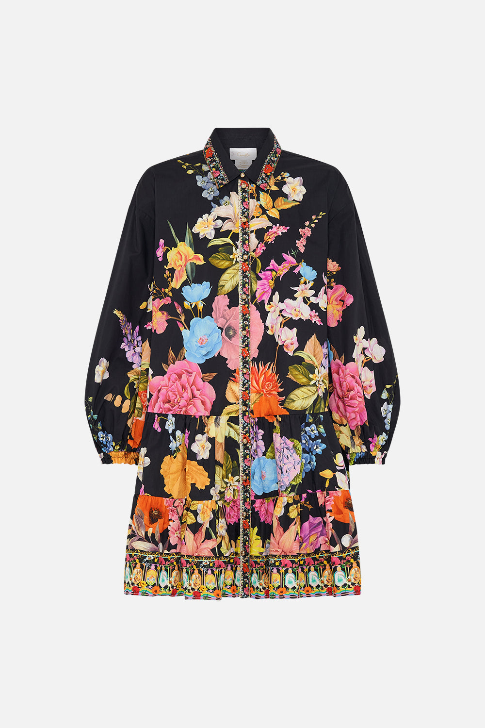 TIERED SHIRT DRESS DIVINE DIVINITY