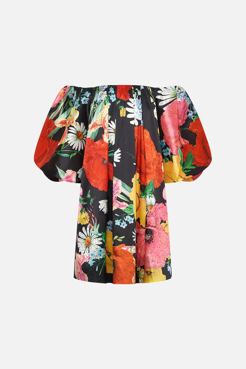 Off Shoulder Puff Dress, Divine Divinity | CAMILLA EU – CAMILLA UK