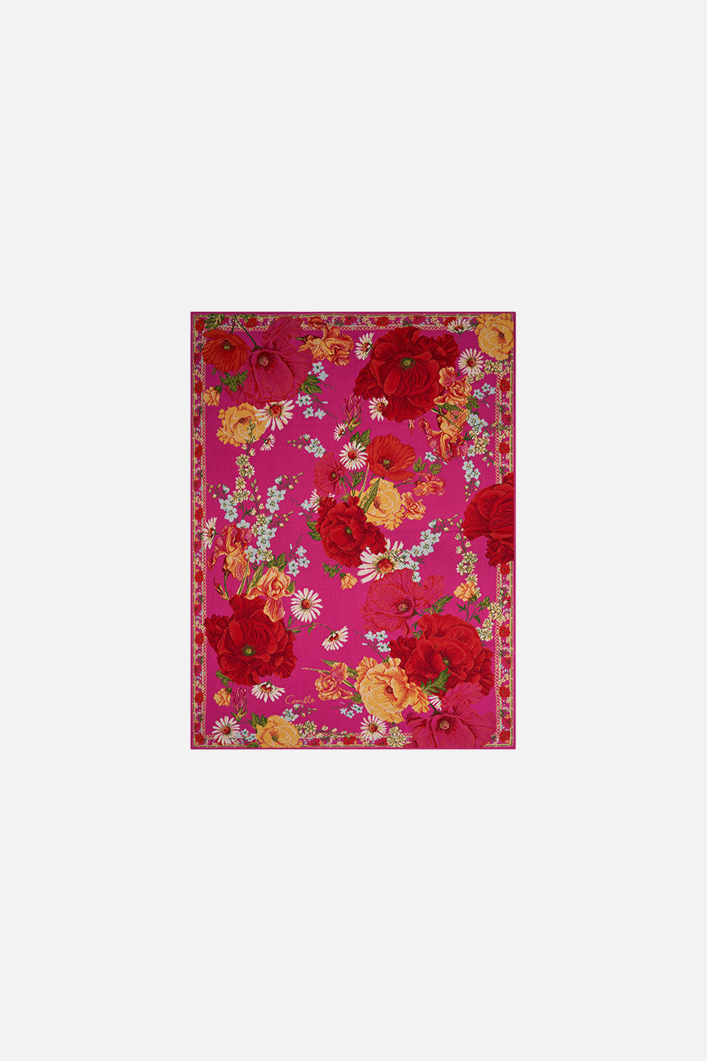 Babies Jacquard Cot Blanket Sunlight Symphony print by CAMILLA