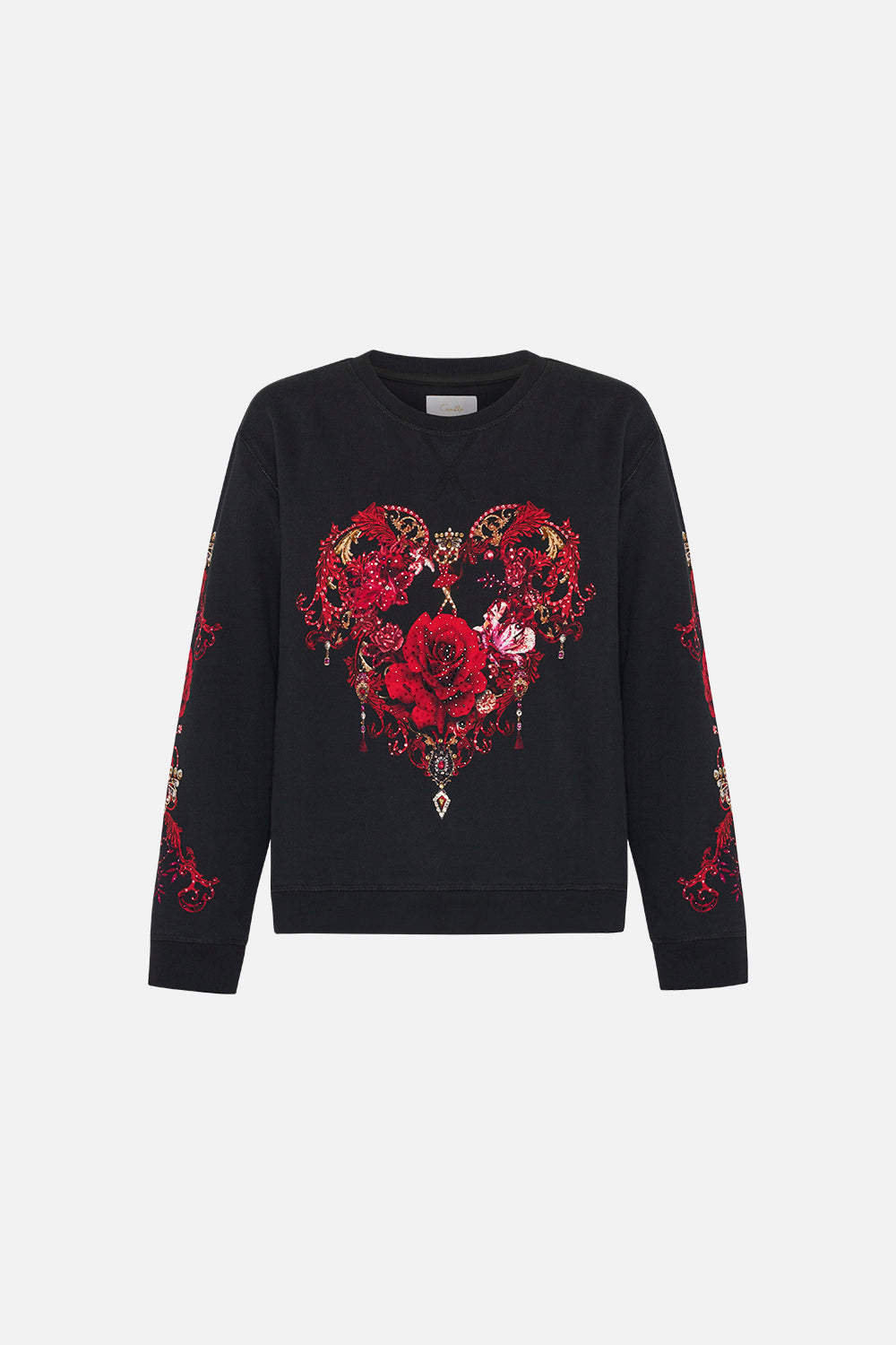 ROUND NECK SWEATER SISTERHOOD OF THE ROSE