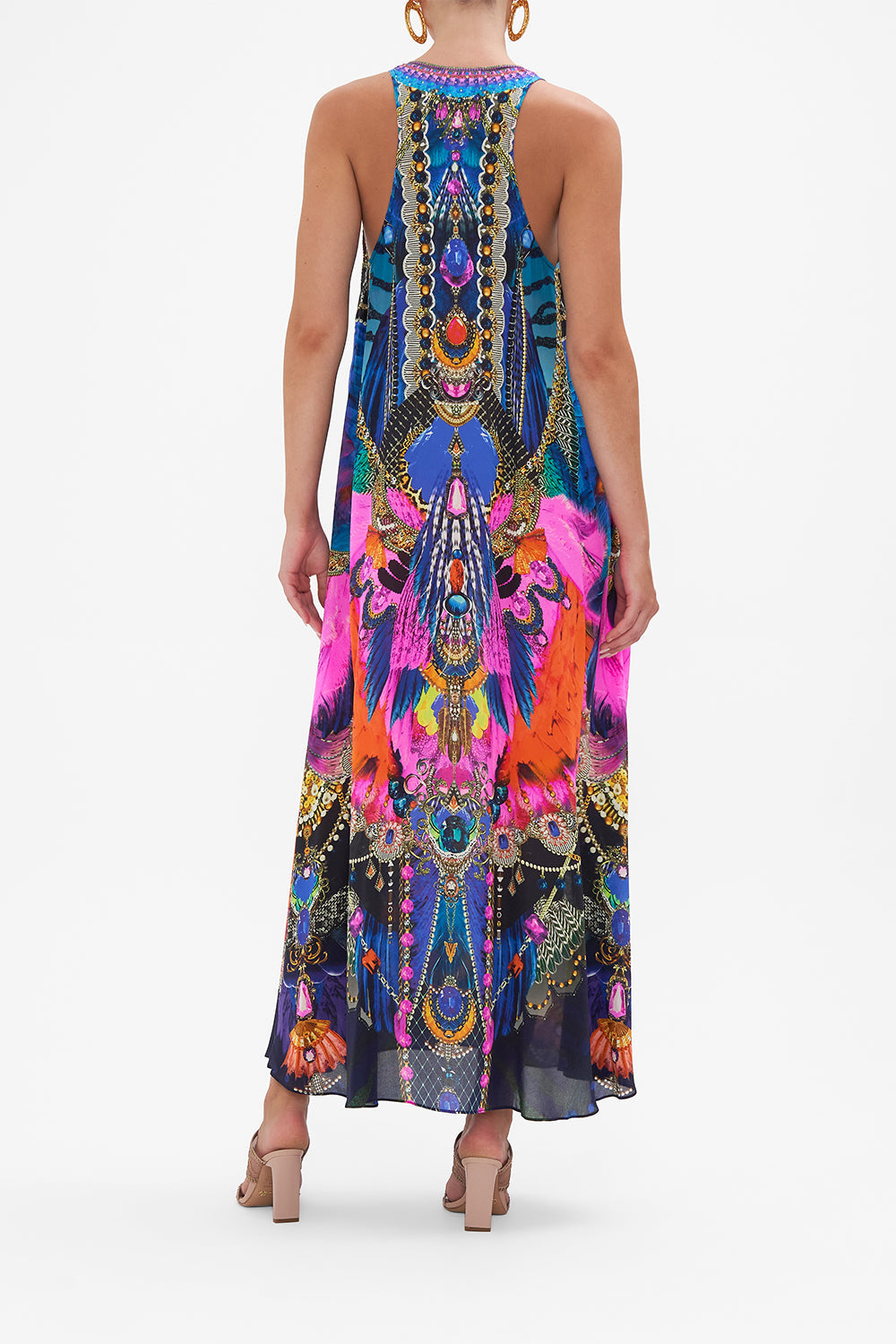 LACE UP RACER BACK DRESS DANCING WITH DESTINY