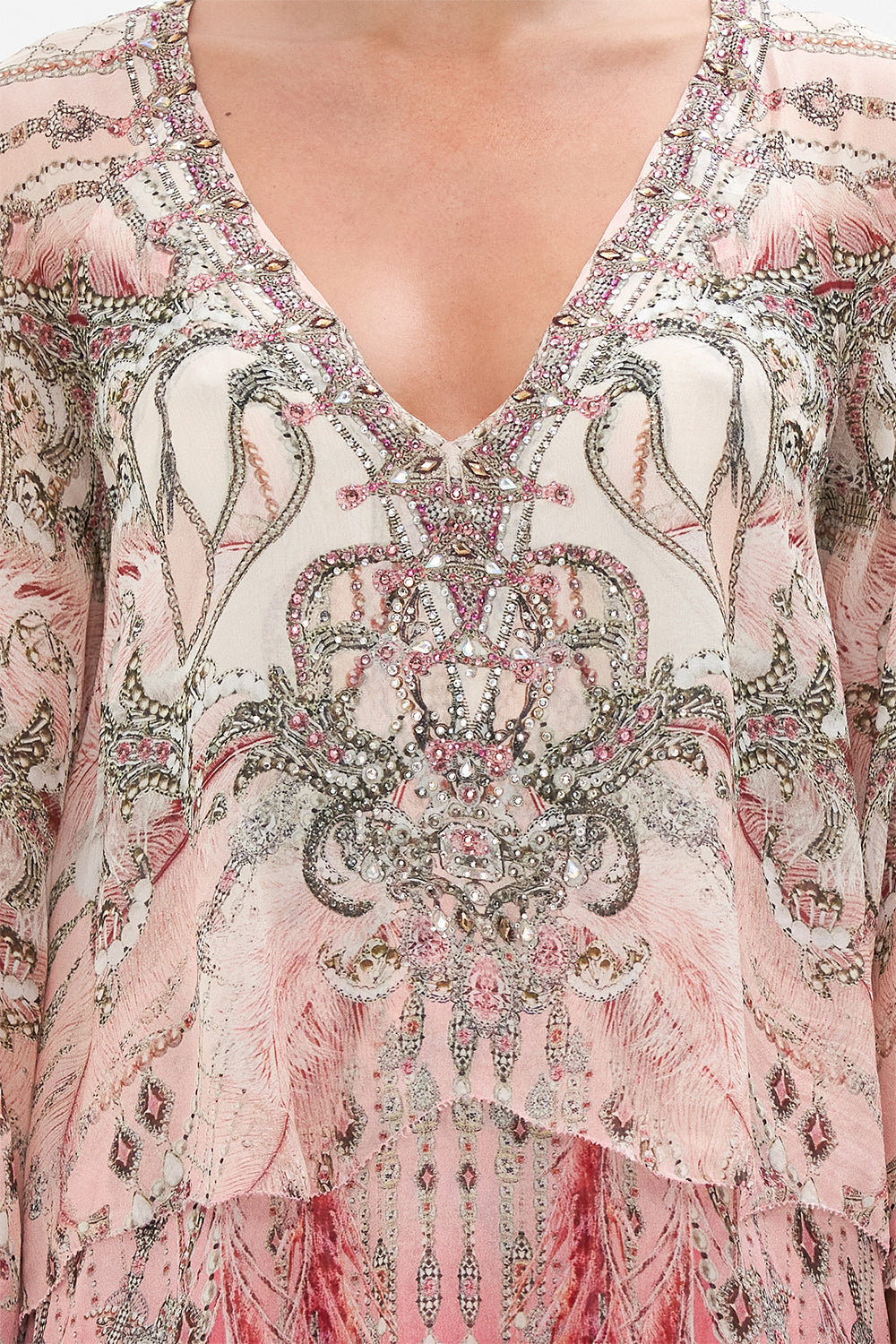 LAYERED FRILL SHORT DRESS STARSHIP SISTAS