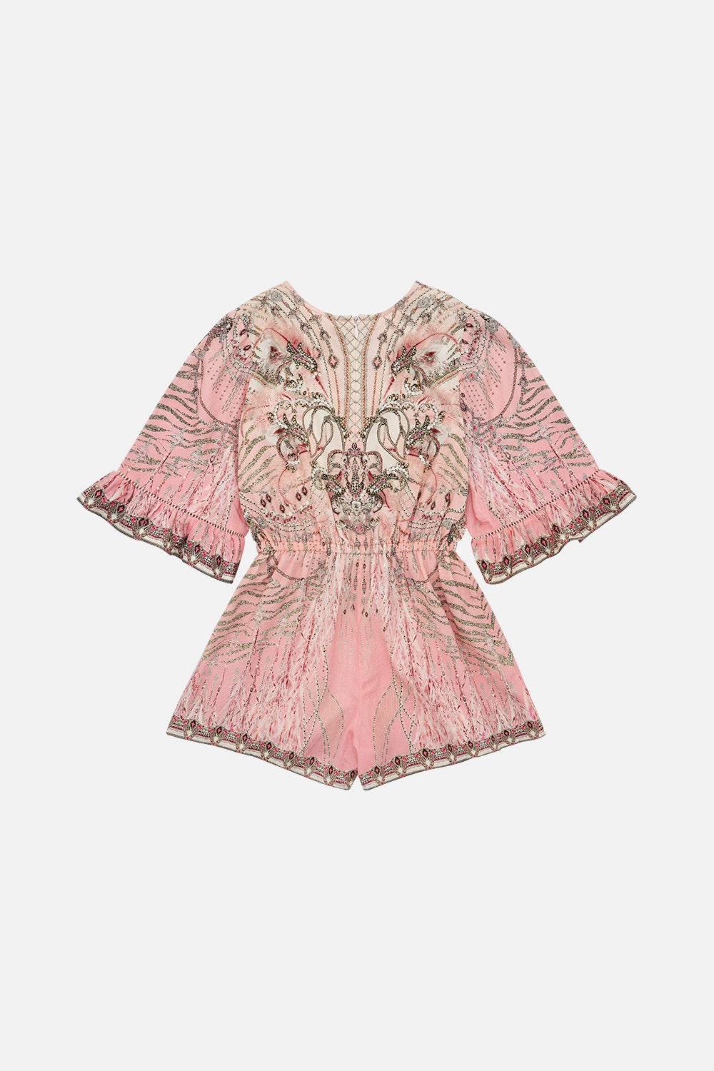 KIDS PLAYSUIT WITH TRIM 4-10 STARSHIP SISTAS