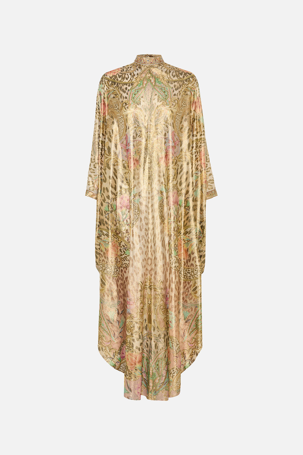 HIGH COLLAR KAFTAN WITH TIE QUEEN ATLANTIS